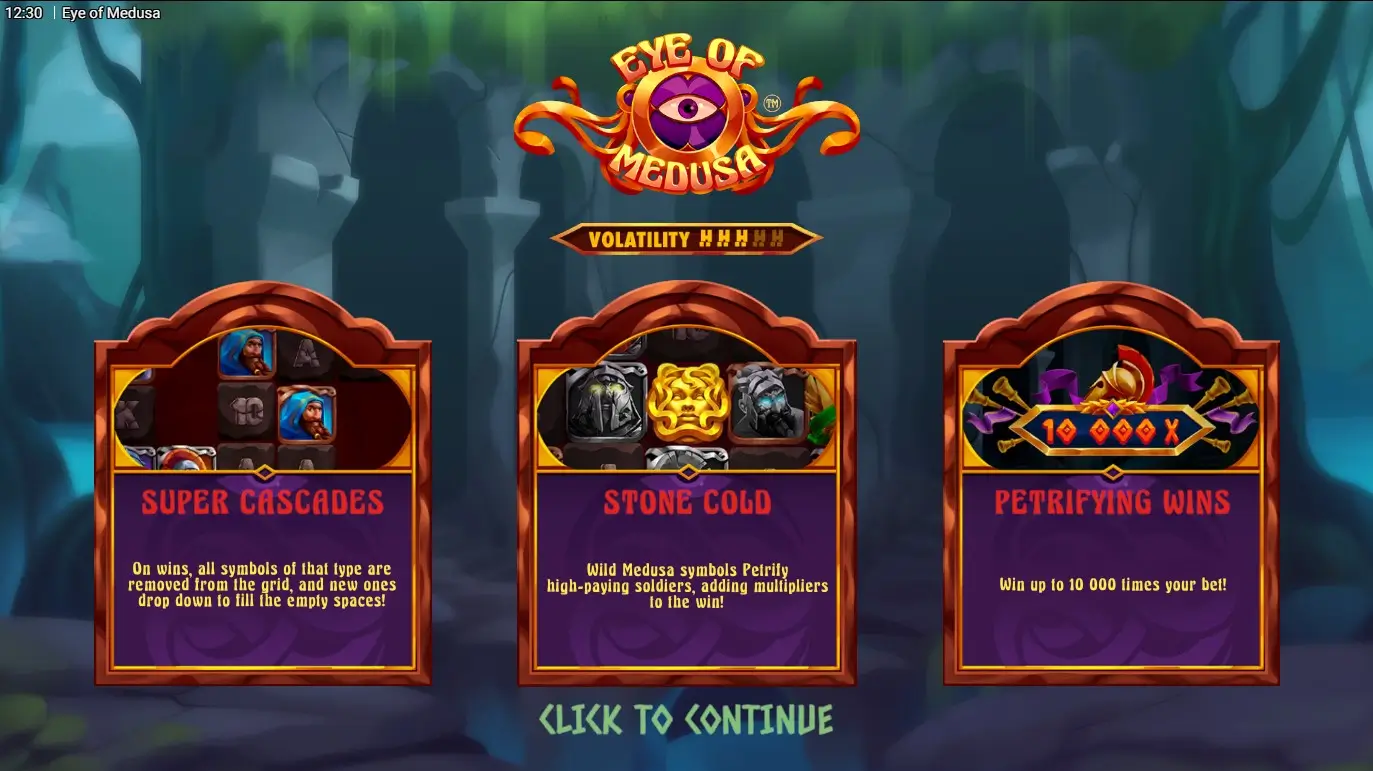 Play Eye of Medusa Demo