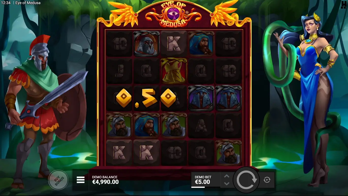 Spin button location